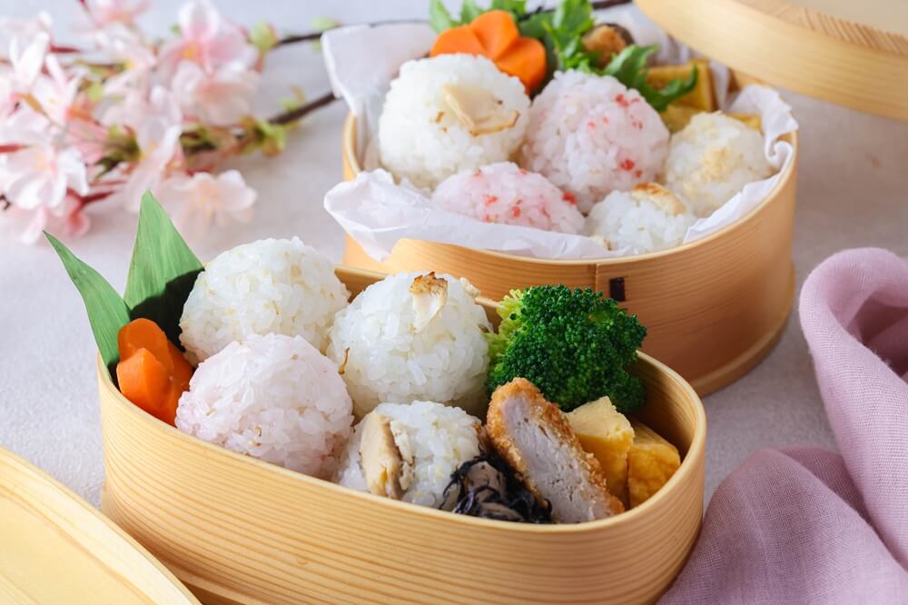 お花見やピクニックにご飯のお供シリーズ