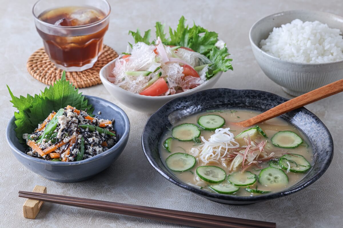 さらっと食べたい簡単夏ごはん