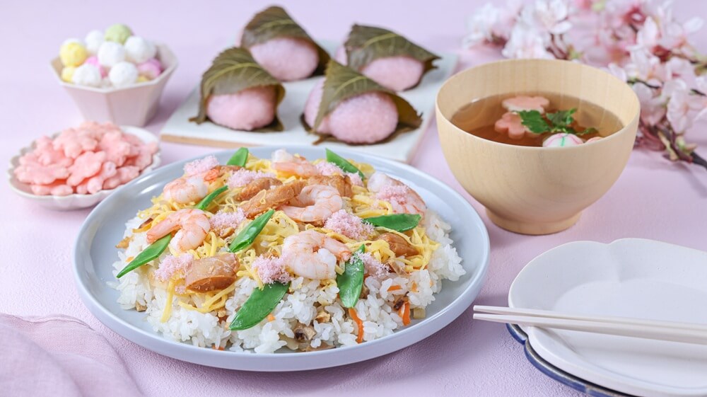 ひな祭りの食卓を彩るおすすめ商品