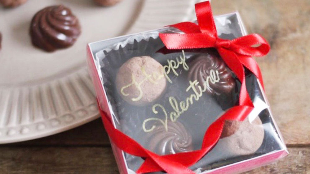 簡単 かわいい バレンタインラッピングレシピ お菓子材料 パン材料 ラッピングなら製菓材料専門店富澤商店通販サイト