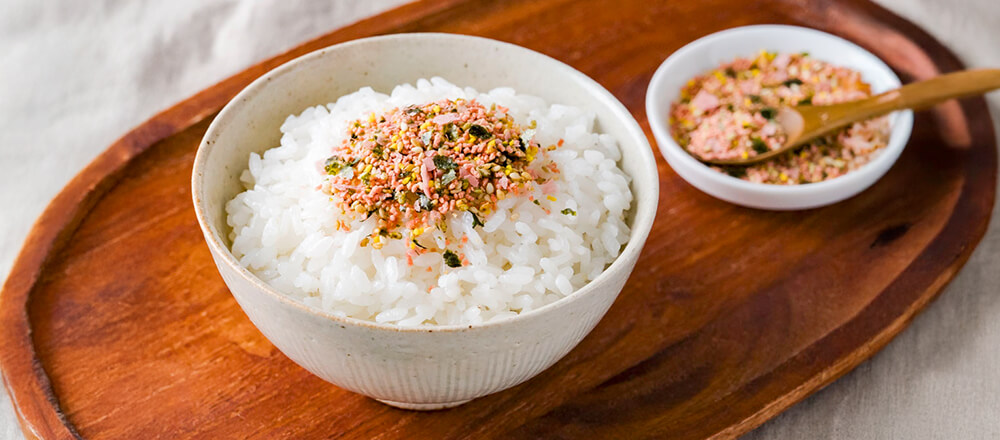 素材の味をいかしたふりかけ
