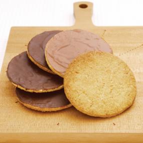 大きなオレンジチョコサブレ